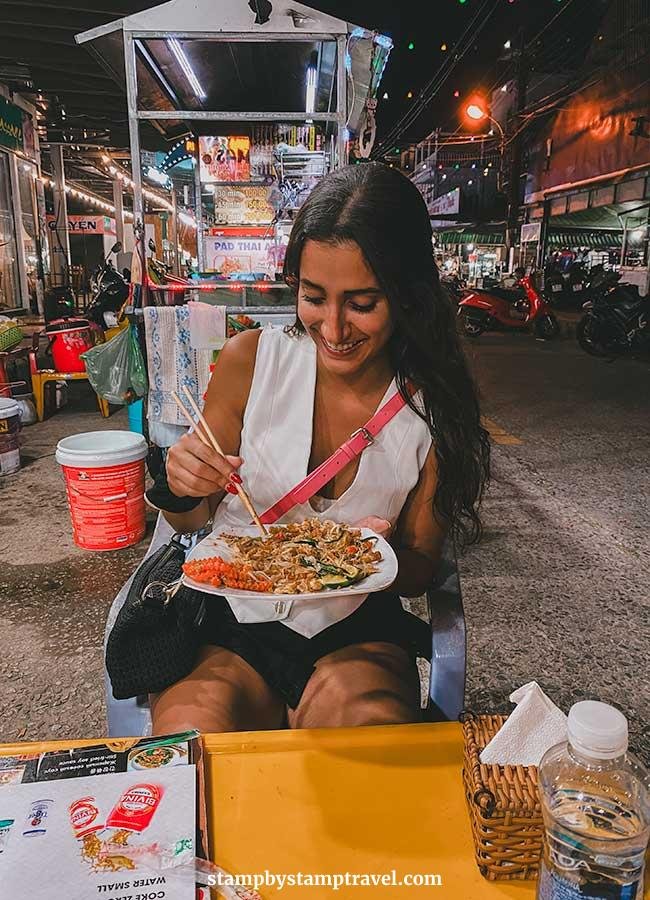 Pad Thai Night Market Phu Quoc Vietnam
