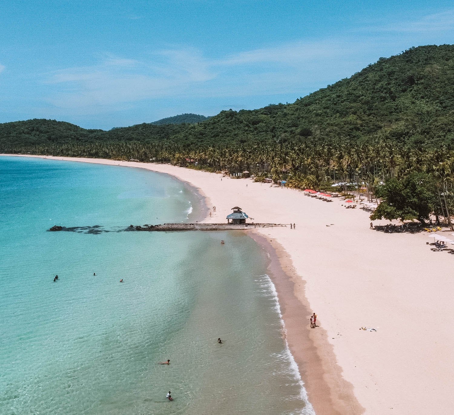 Nacpan Beach en El Nido