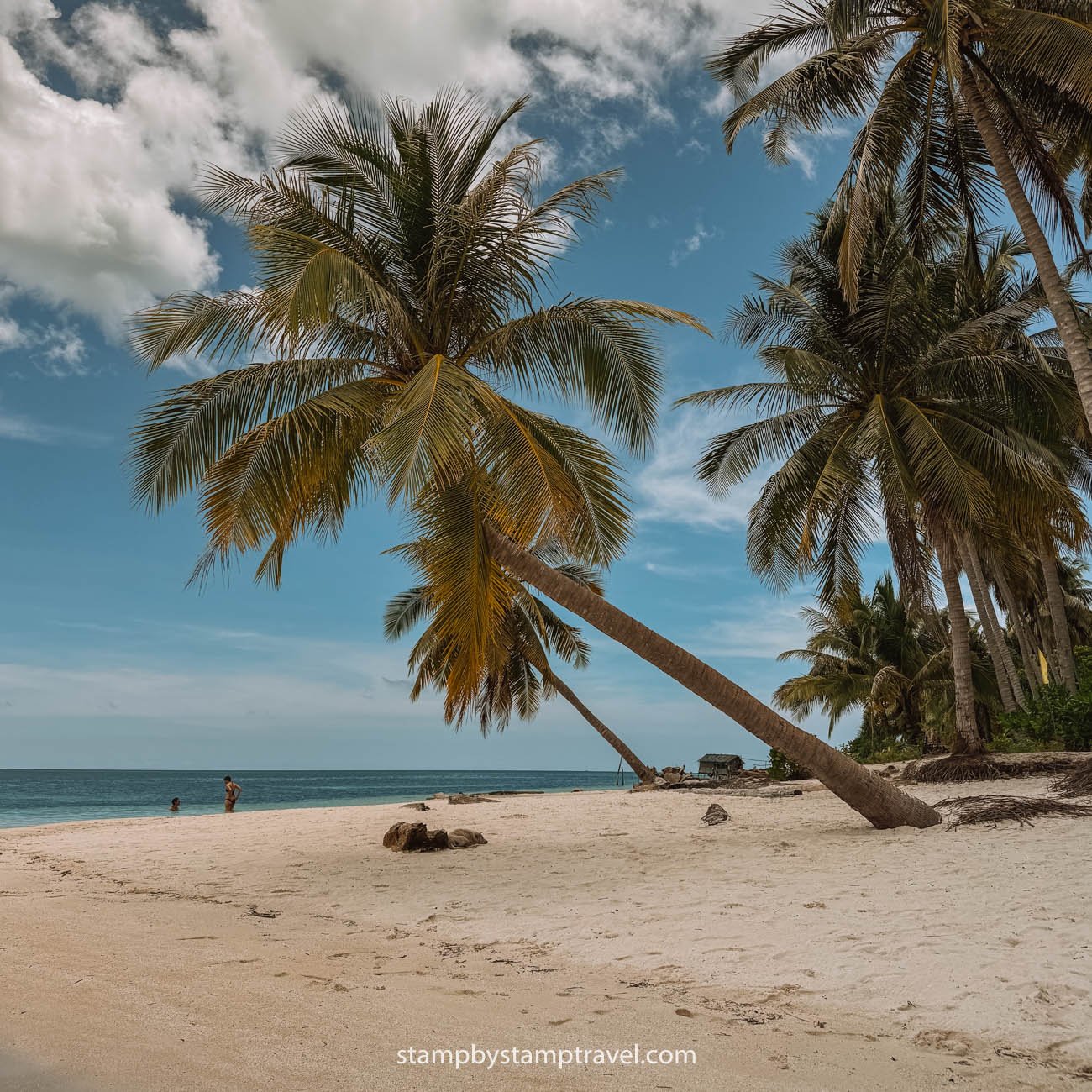 Playa de Balabac en Filipinas