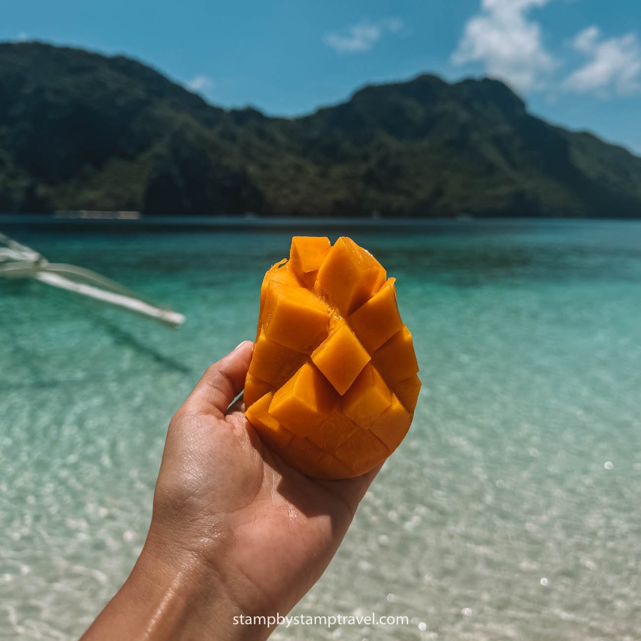 Playas en el island hopping en Filipinas