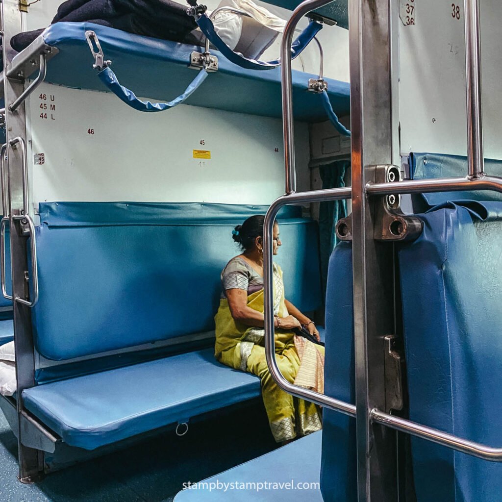 Trenes en la guía de la India