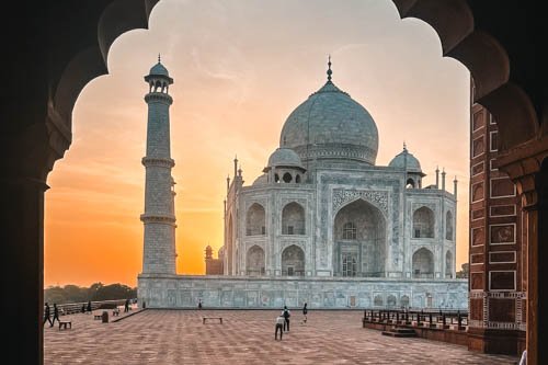 Agra en India