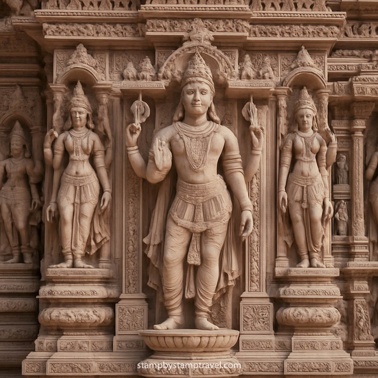 Detalles del Akshardham Temple