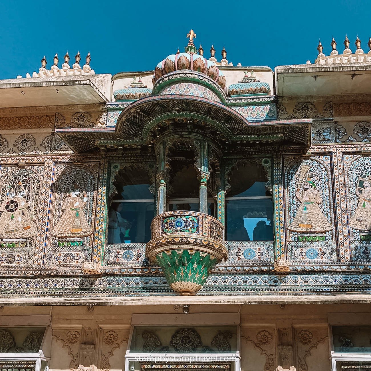 Detalles del Palacio de Udaipur