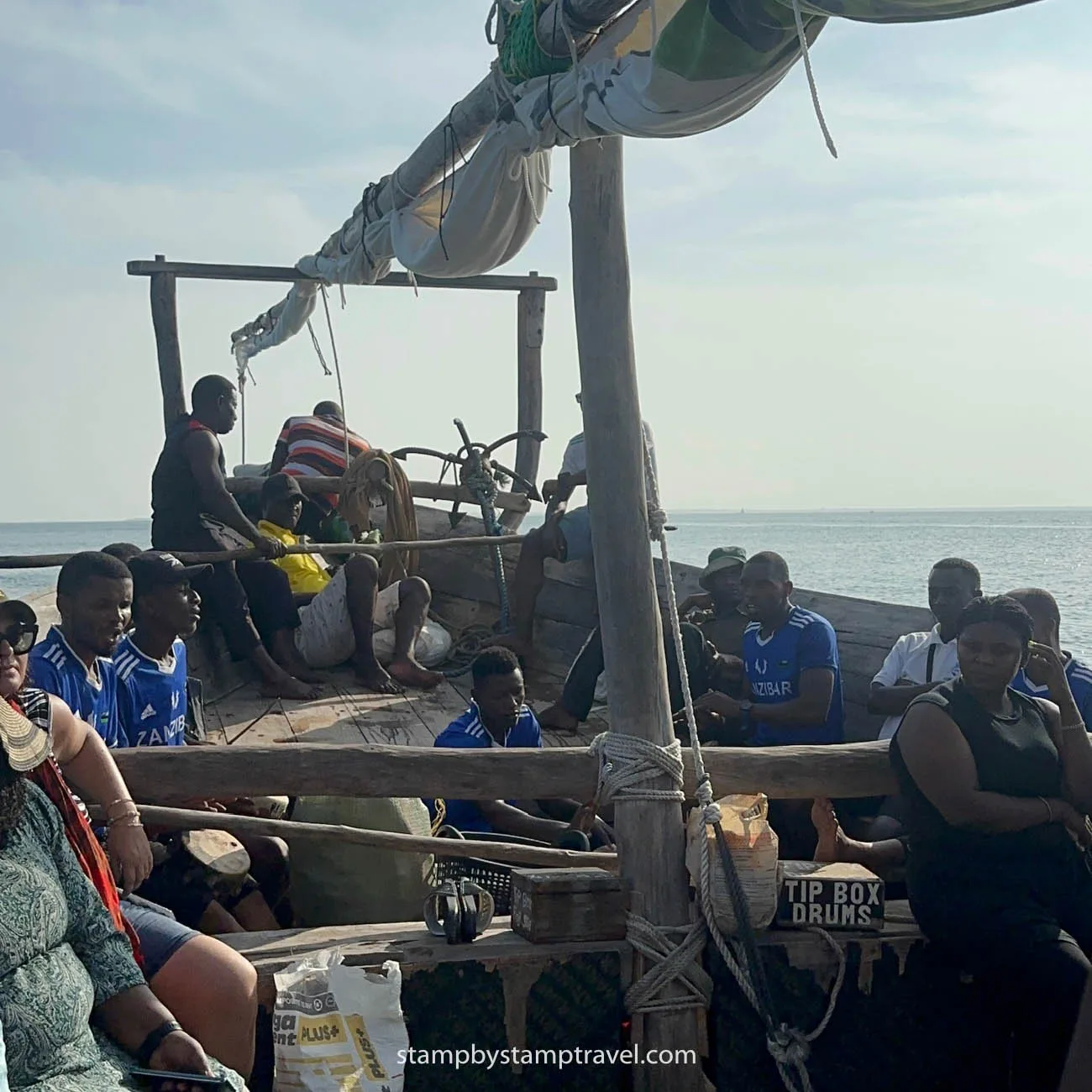 Dhow al atardecer en Kendwa