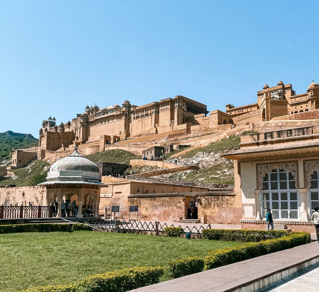 Fuerte Amber en India, la enorme fortaleza de Jaipur