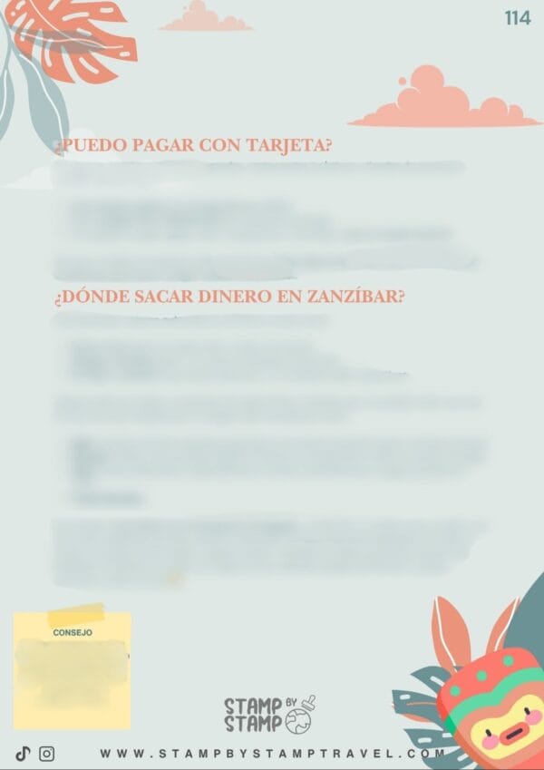 Guía de Zanzíbar Dinero