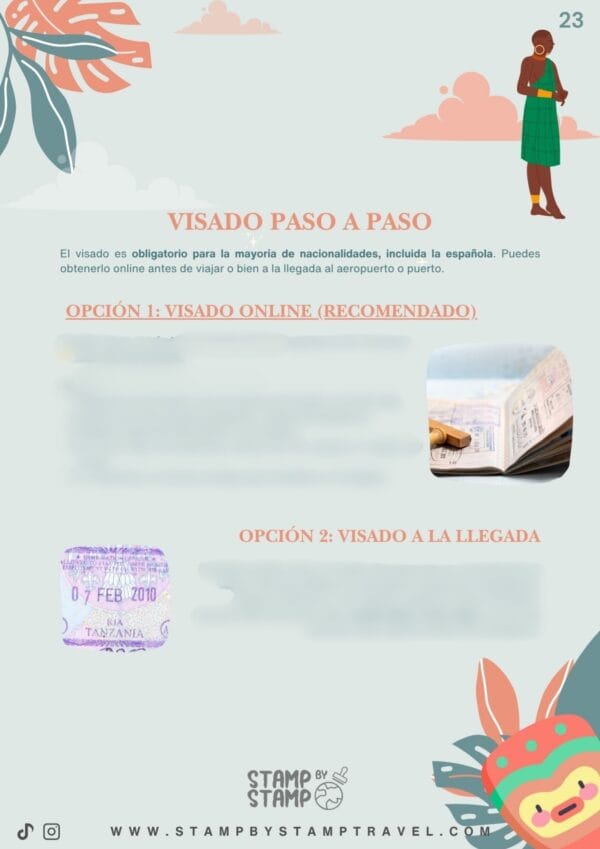 Guía de Zanzíbar visado