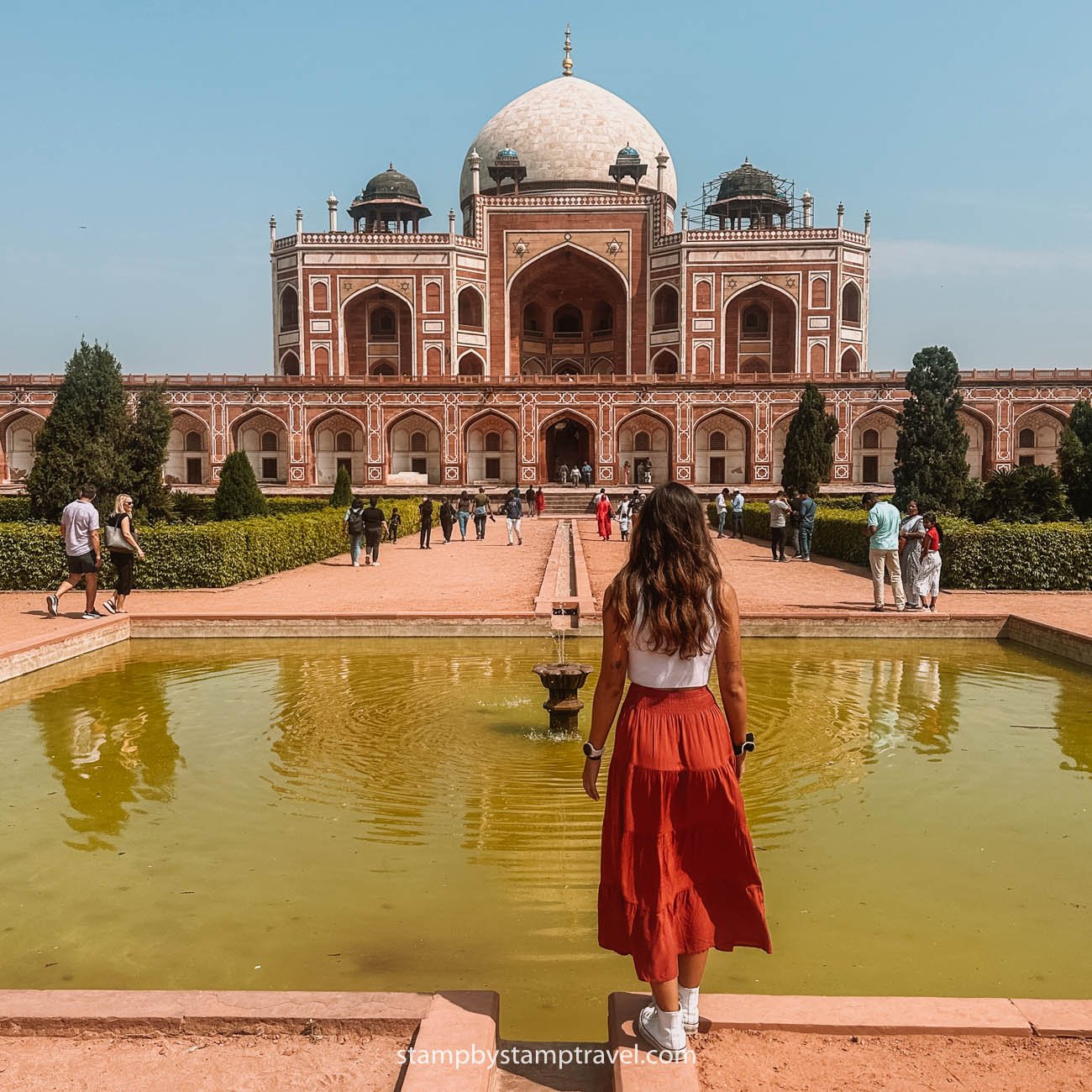Tumba Humayun en el viaje a India en 15 días