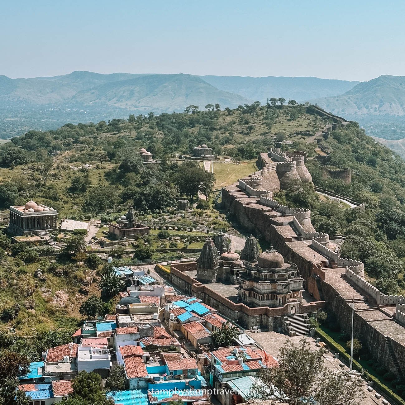 Kumbhalrgarh Fort en el Viaje a India en 15 días