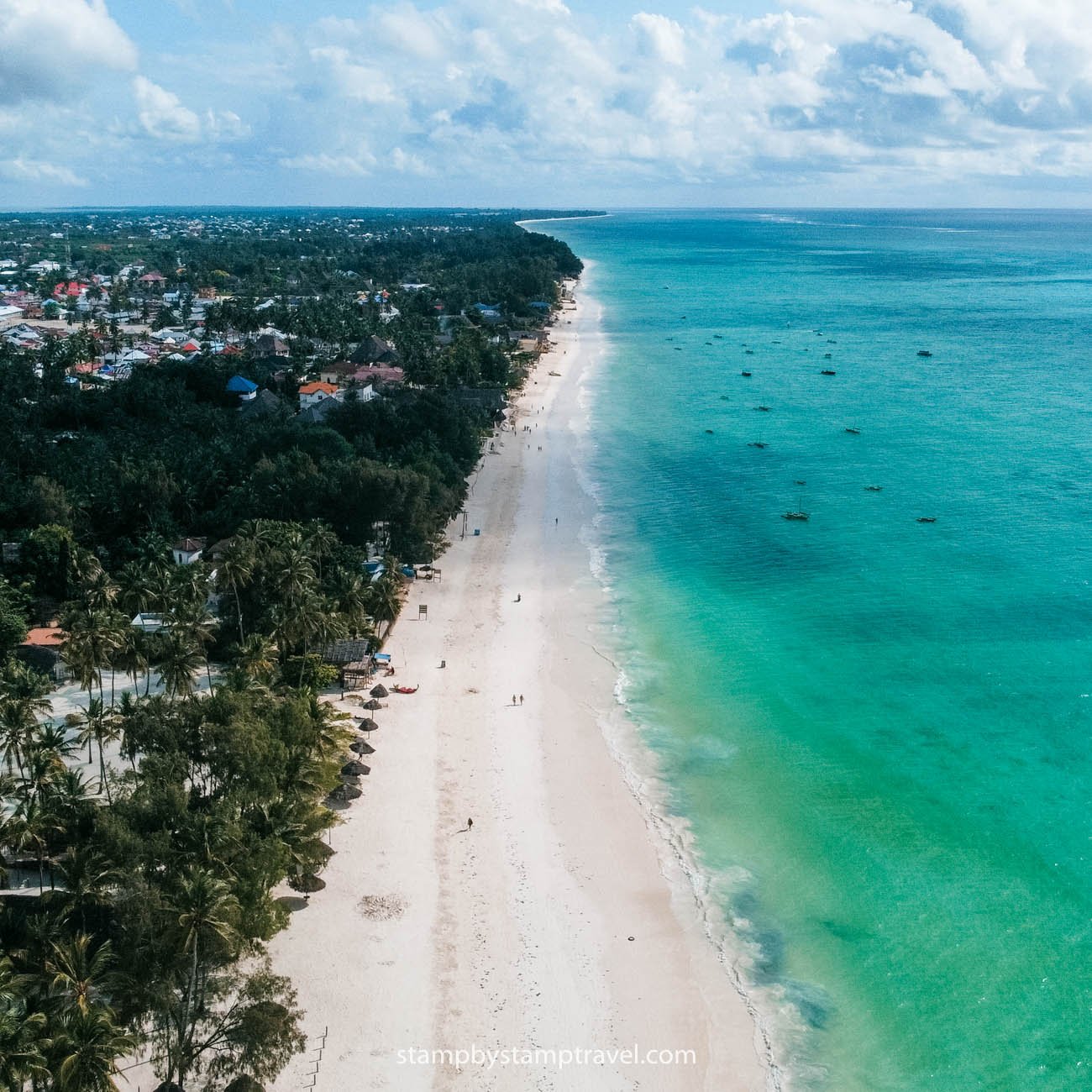 Paje Beach en Zanzíbar