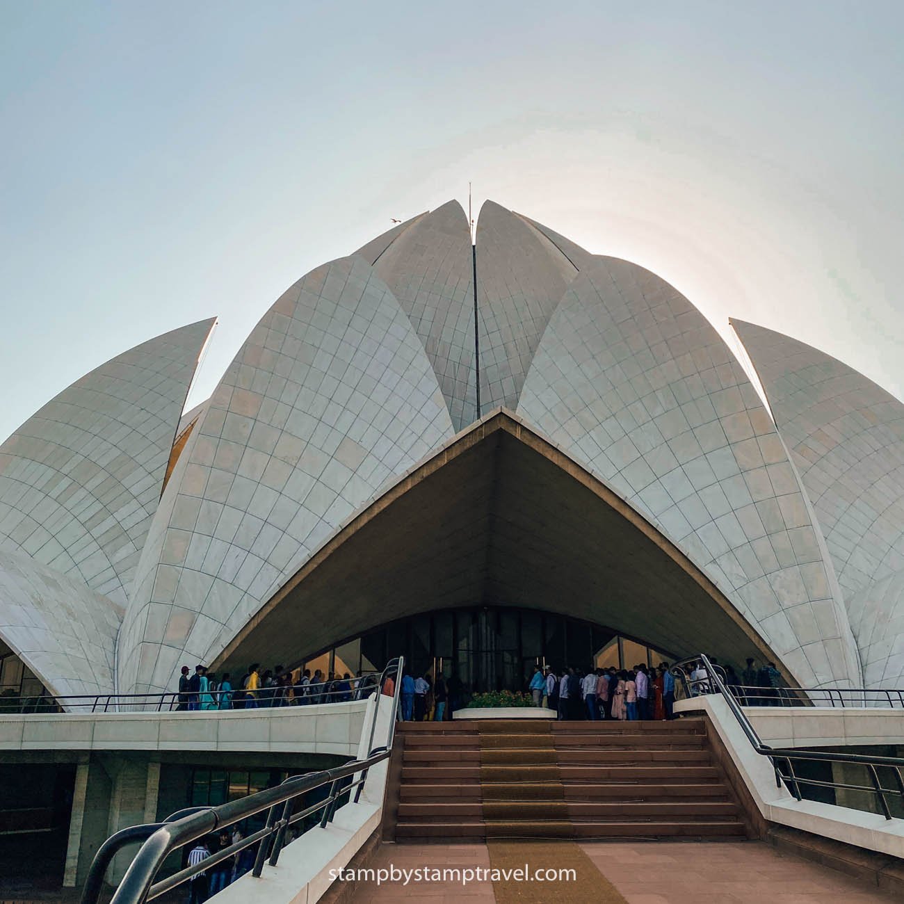 Templo del Loto en el Viaje de 15 días a India