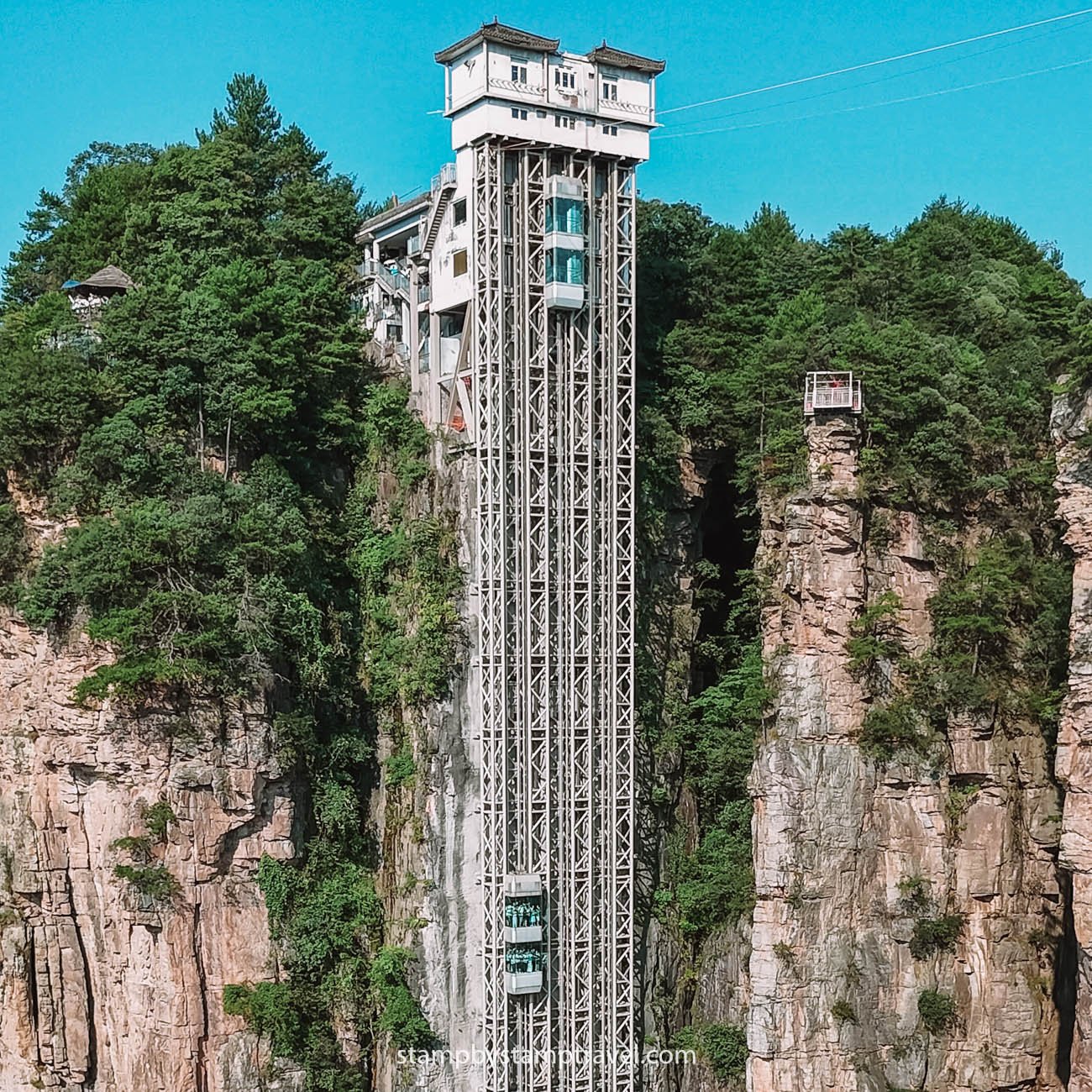 Bailong Elevator en Zhangjiajie