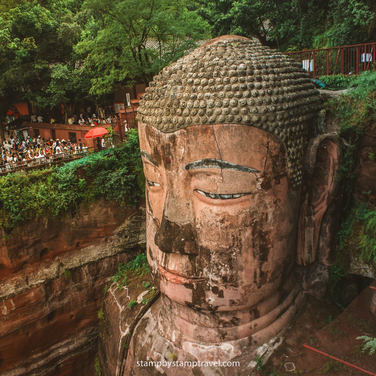 Buda de Leshan en la ruta por China