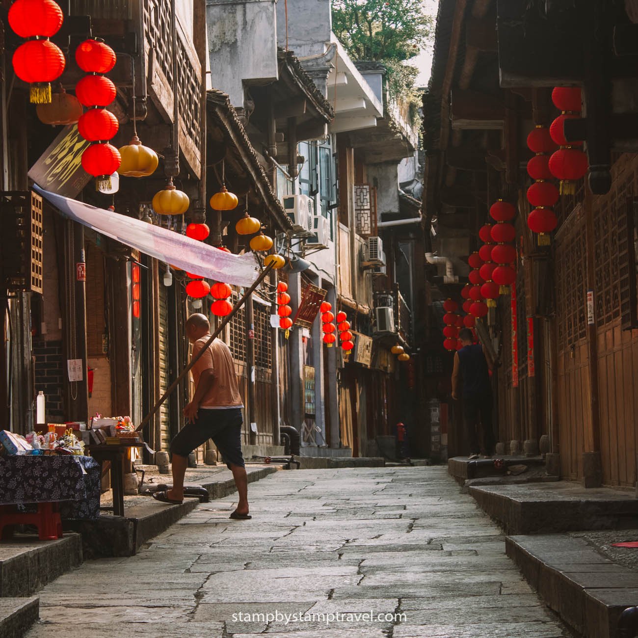 Callejuelas en Furong Ancient Town