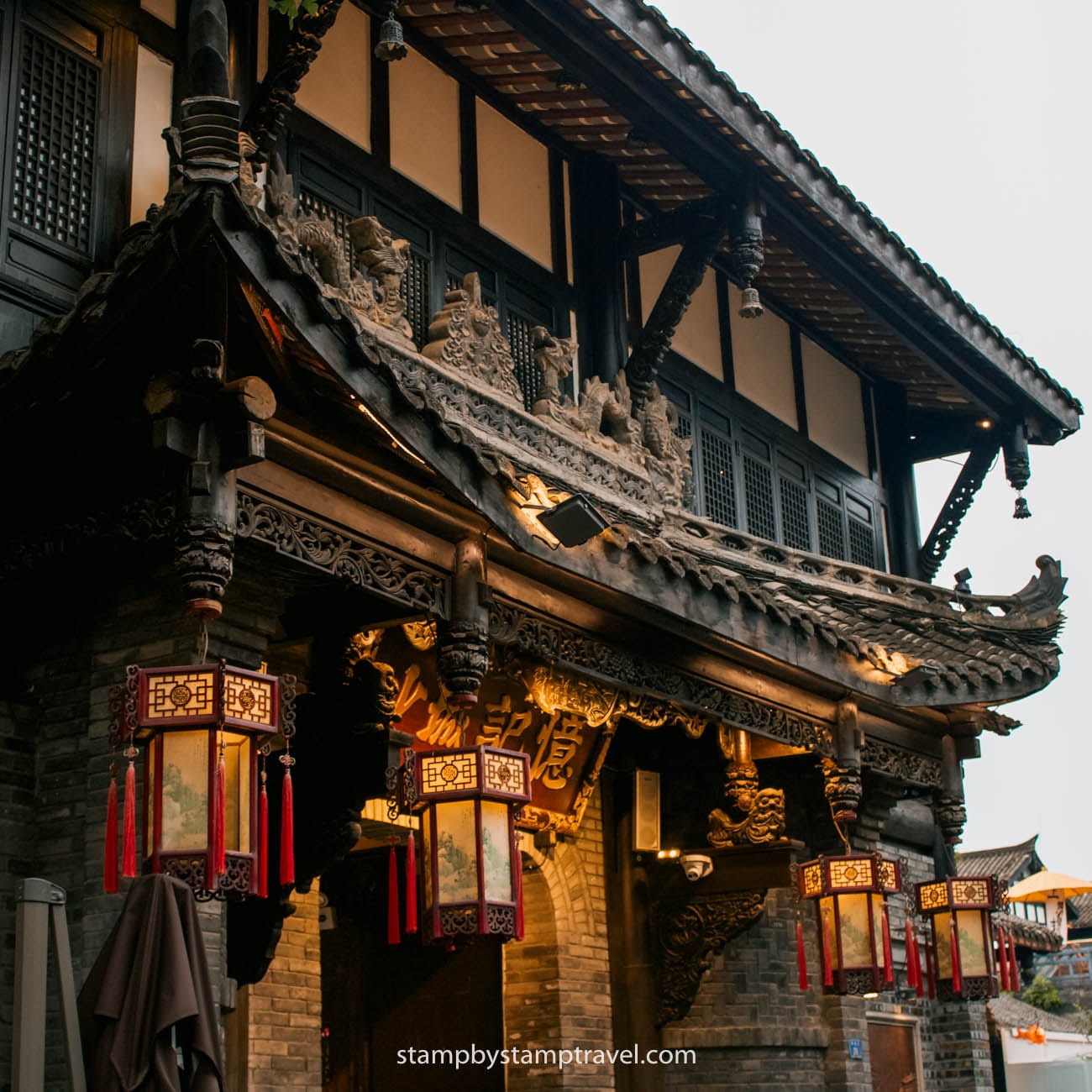 Kuan Zhai Alley en la ruta por China