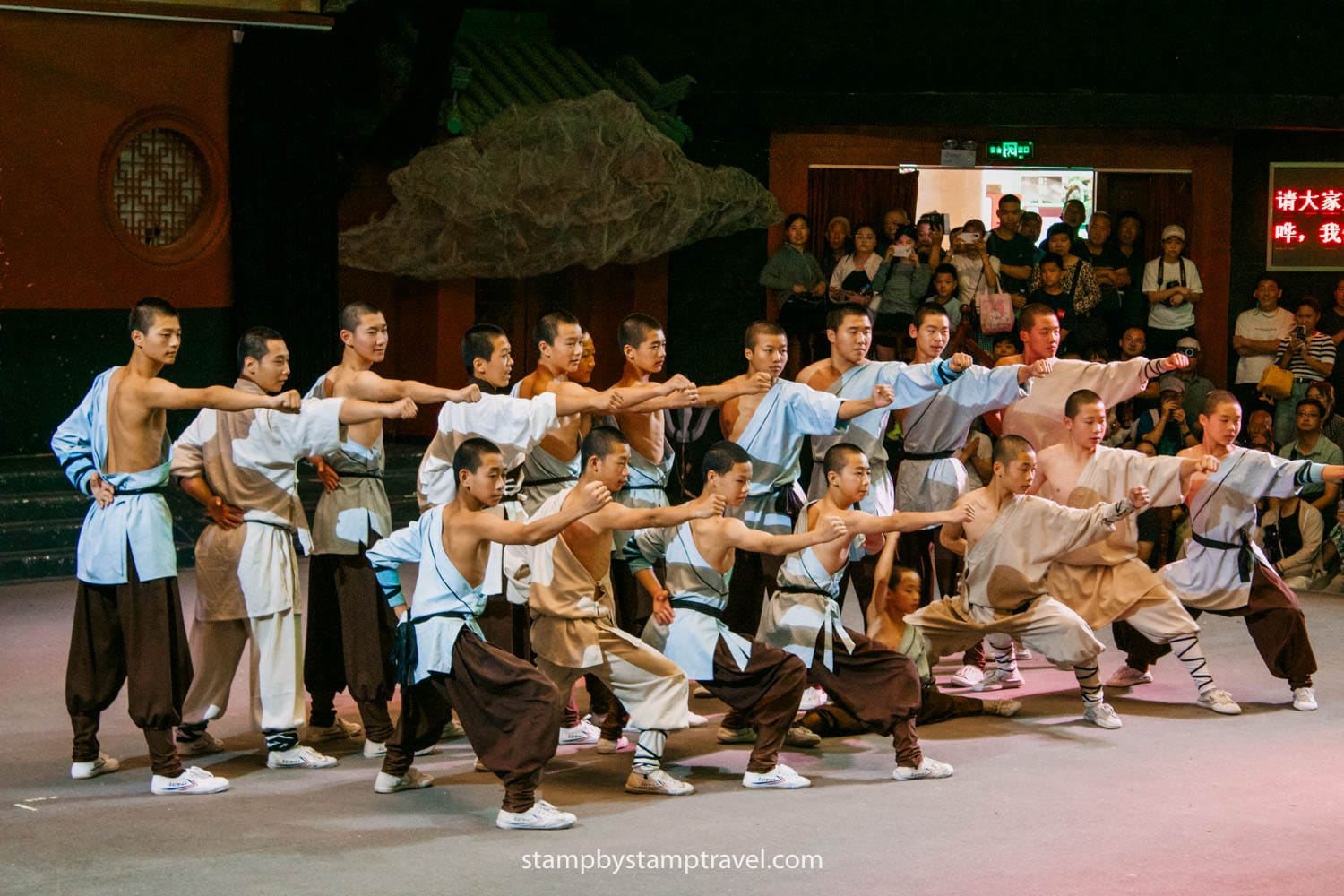 Kung Fu en el Templo Shaolin