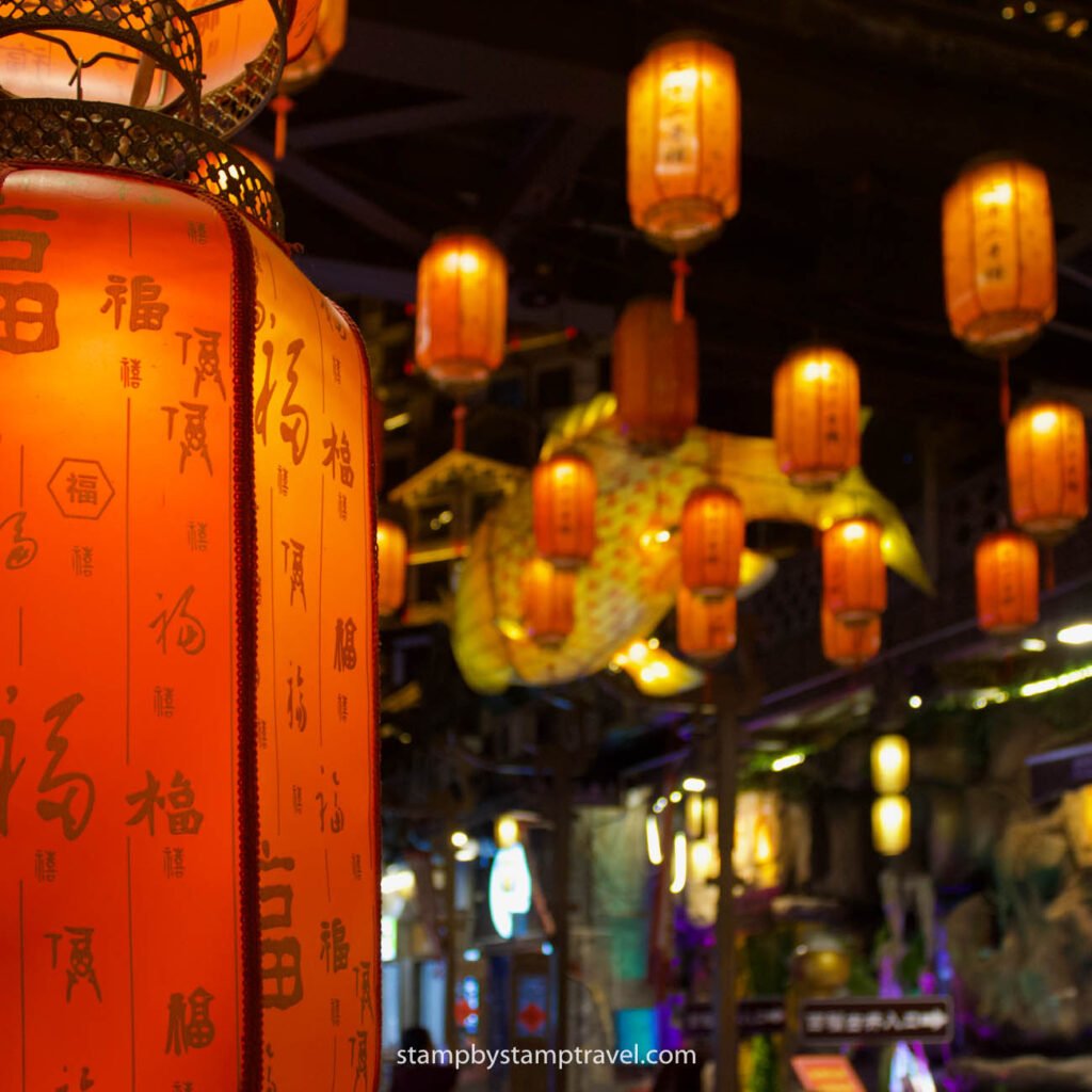 Luces de la guía de China