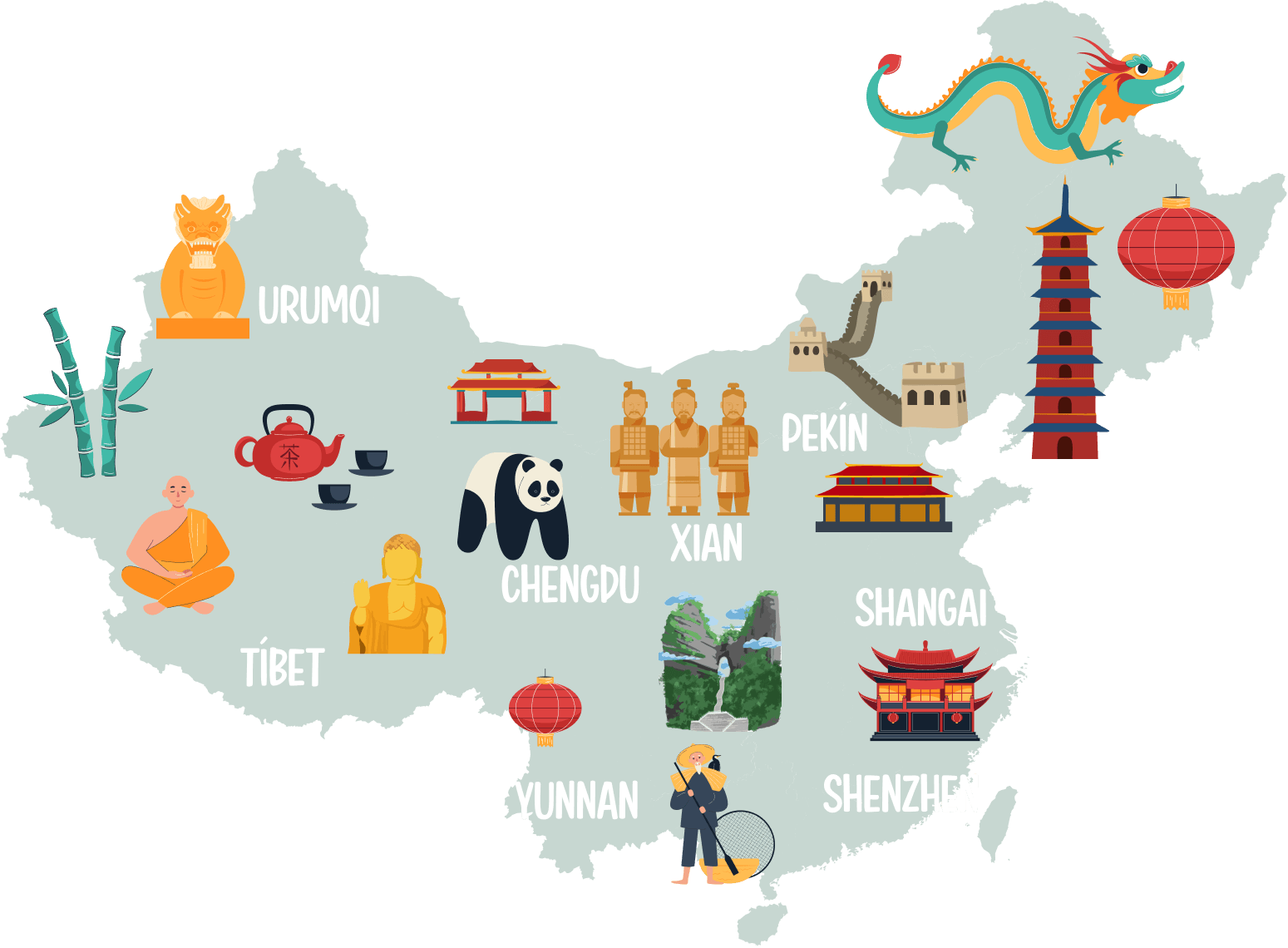 Mapa de China