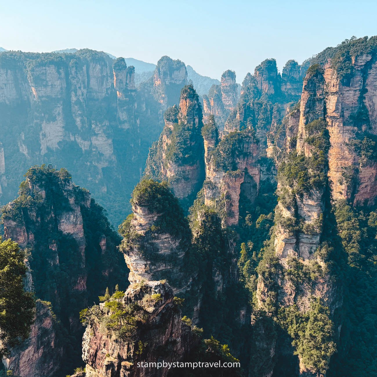 Parque Nacional de Zhangjiajie en nuestro itinerario