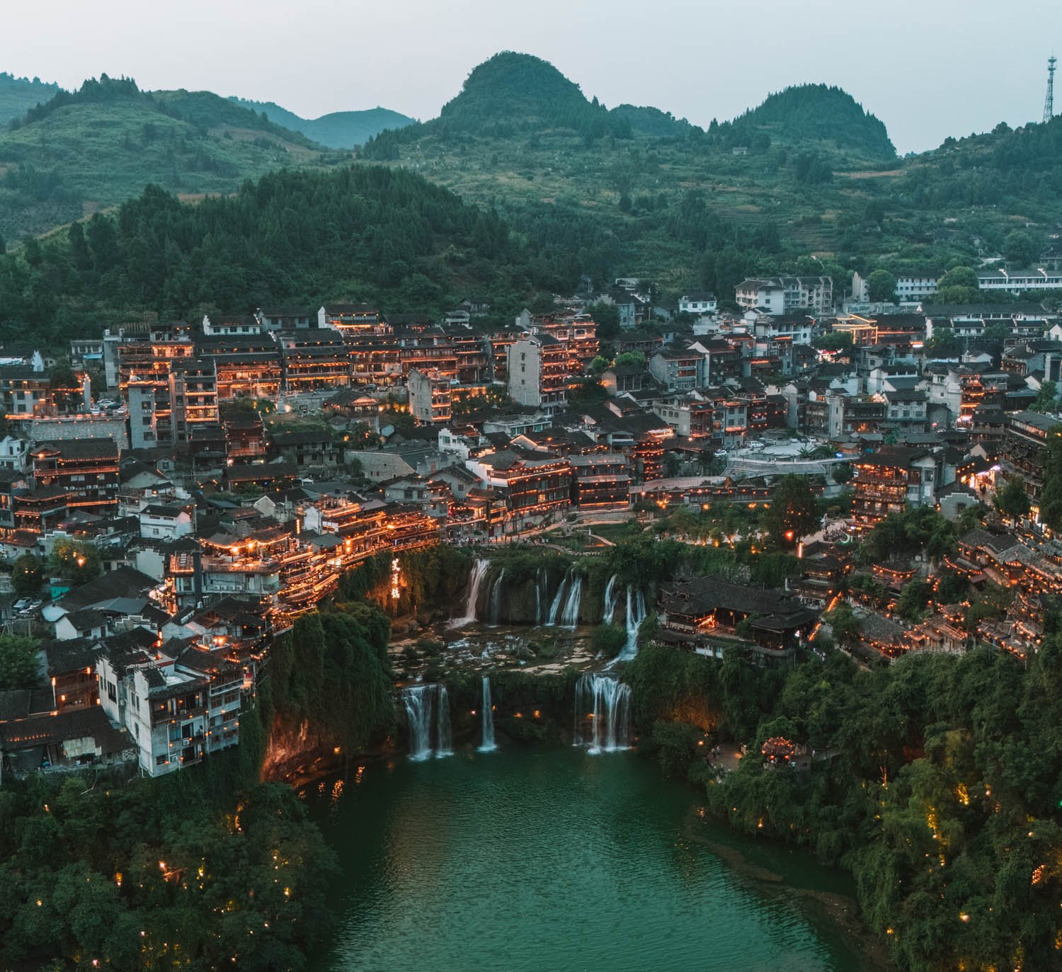 Furong Ancient Town en China