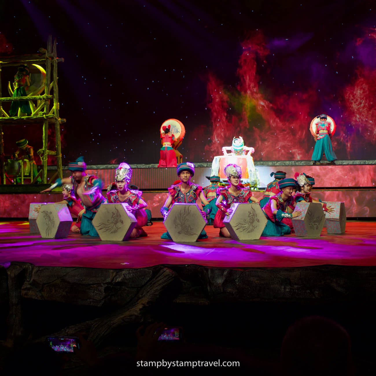 Show nocturno en Fenghuang