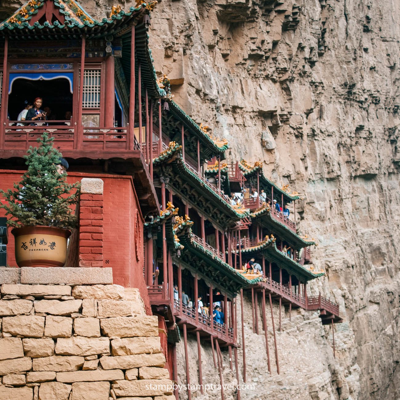 Templo colgante de Hengshan