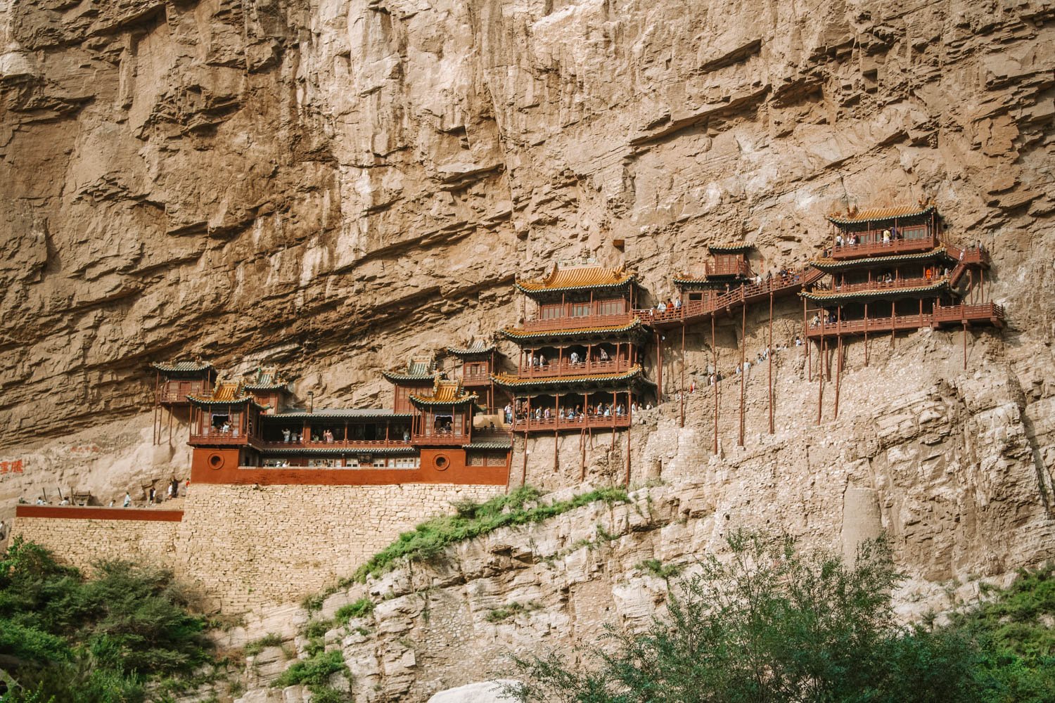Templo colgante de Xuankong Si
