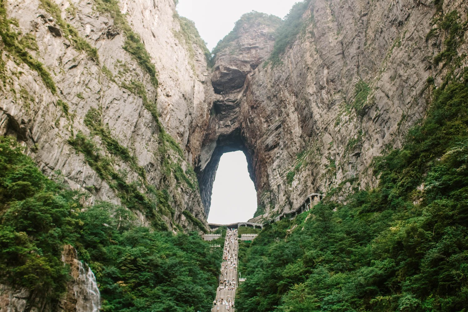 Tianmen Mountain en Zhangjiajie
