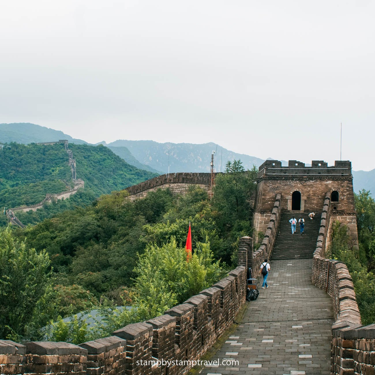 Torres de la Muralla China Mutianyu