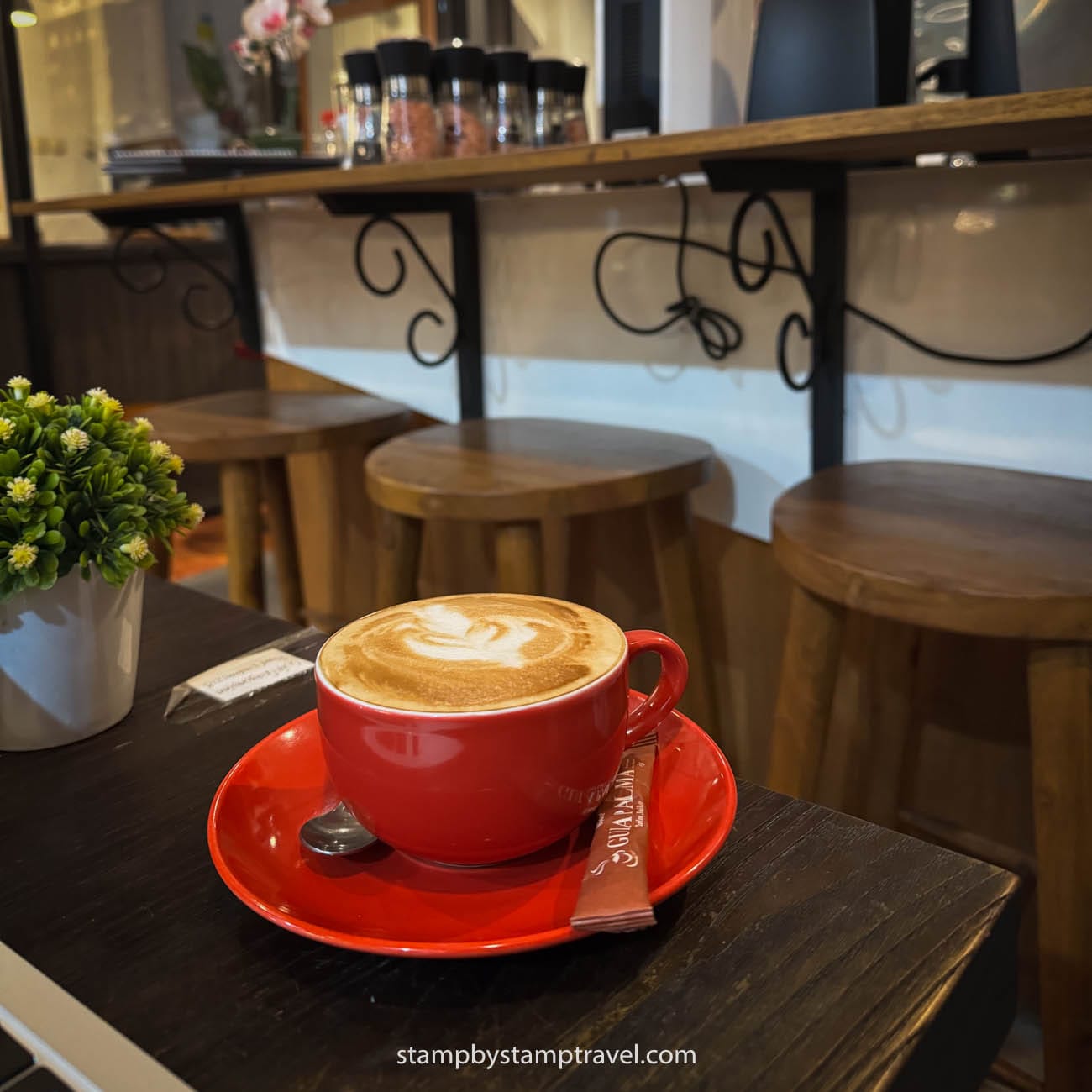 Café Prawirotaman Street en Yogyakarta