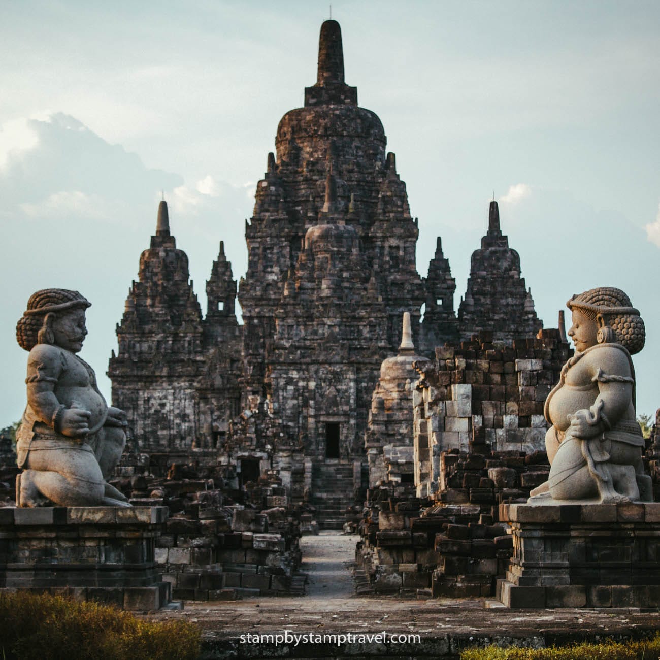 Candi Sewu en el Templo Prambanan
