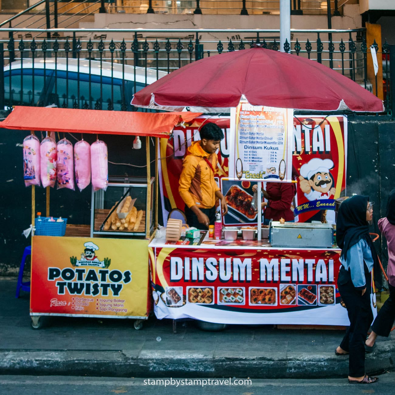Comida callejera Bukittinggi