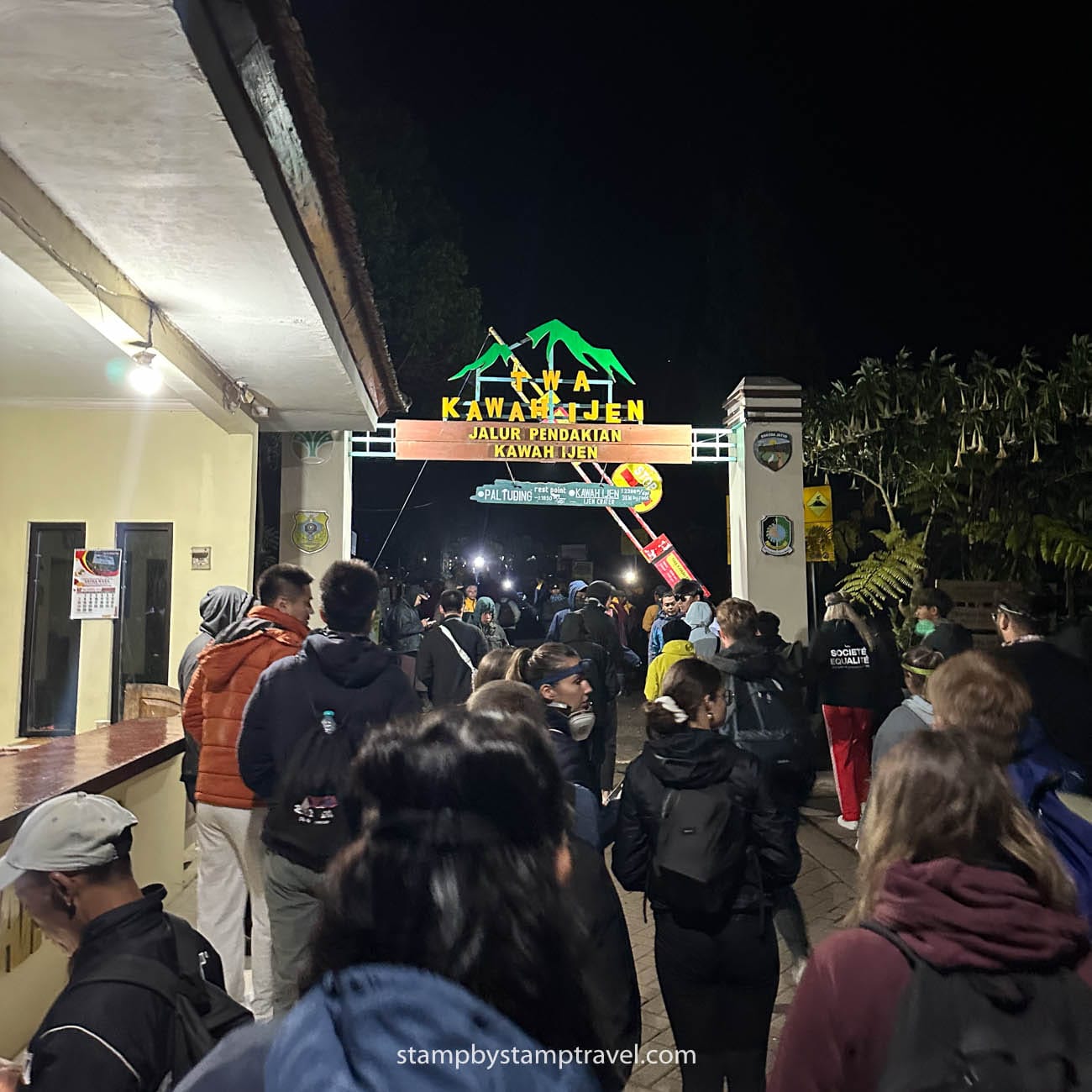 Excursión al volcán Ijen