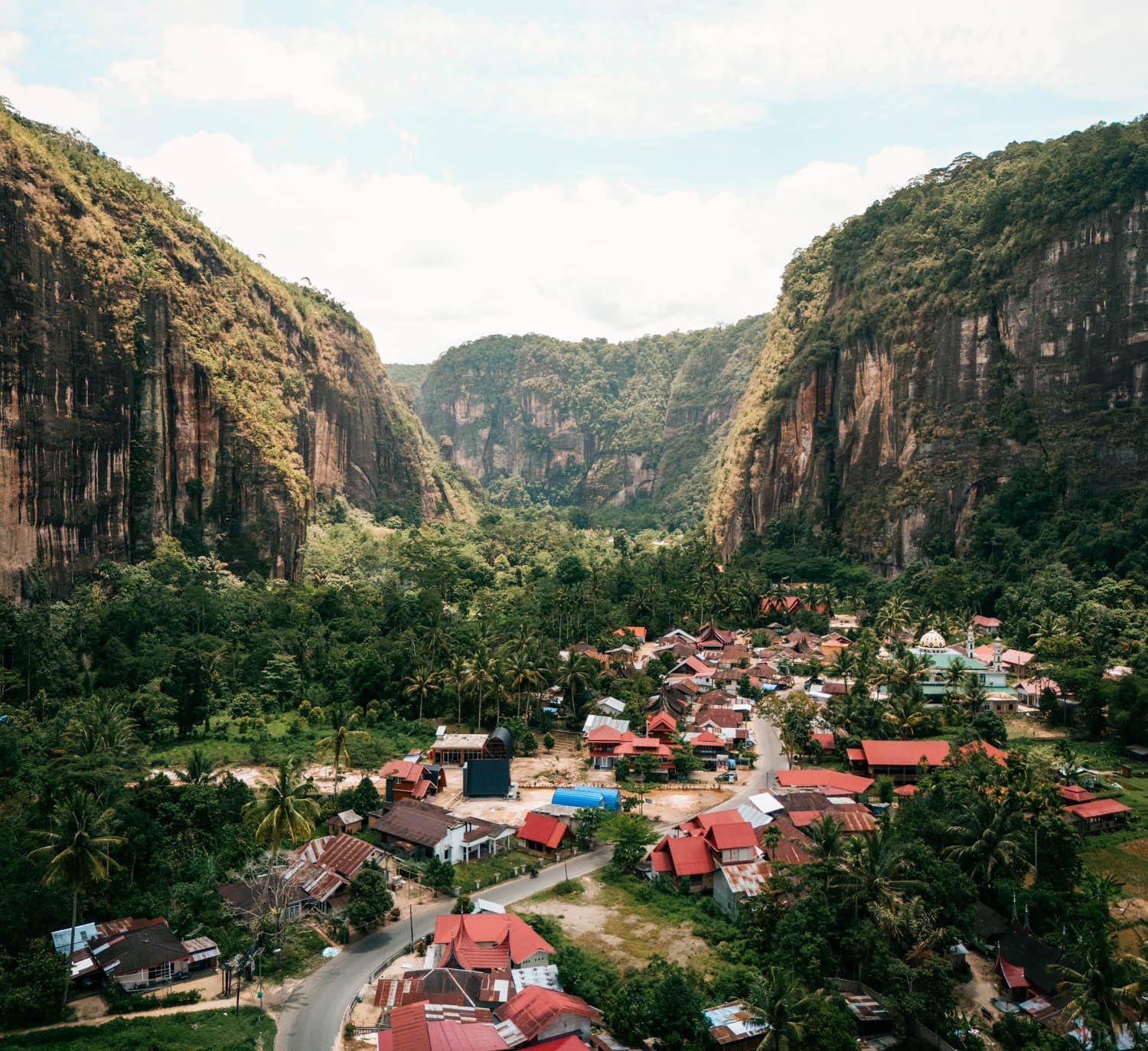 Harau Valley en Indonesia