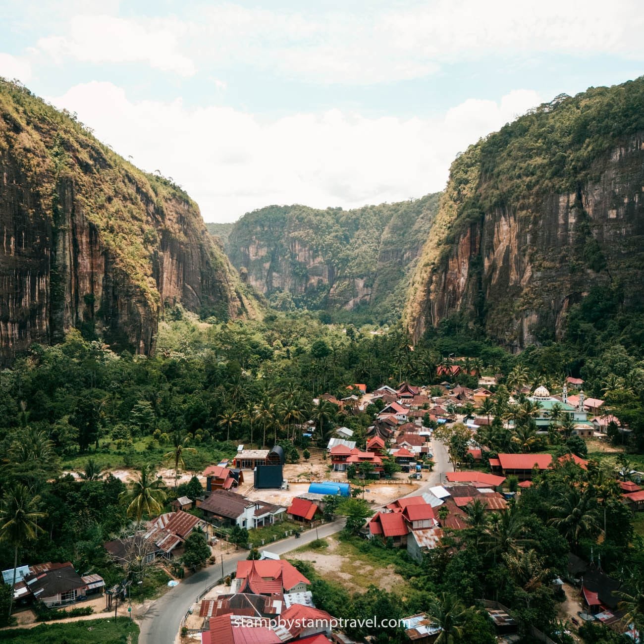 Harau Valley en la ruta por la Isla de Sumatra