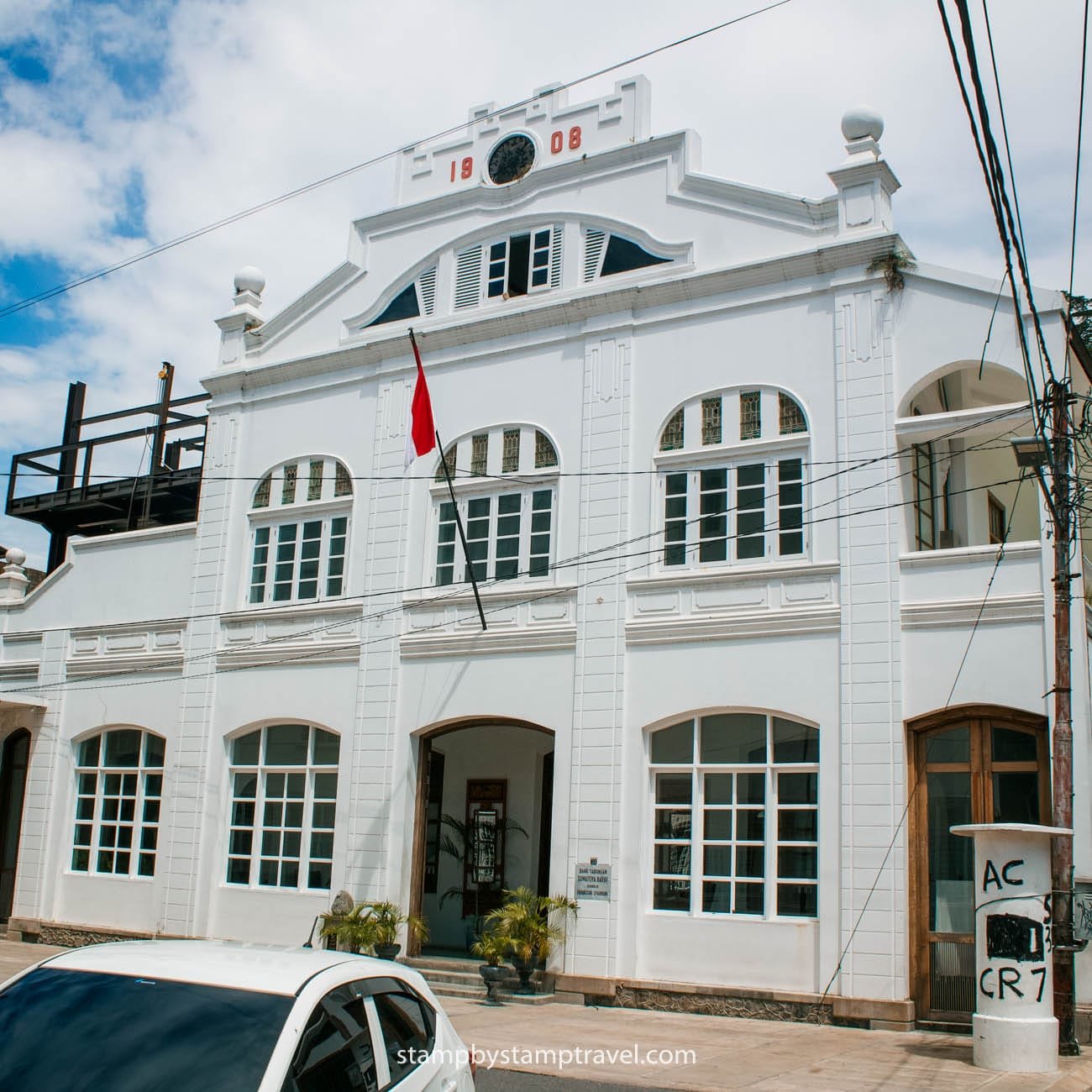 Old Town en Padang en la Ruta por Sumatra