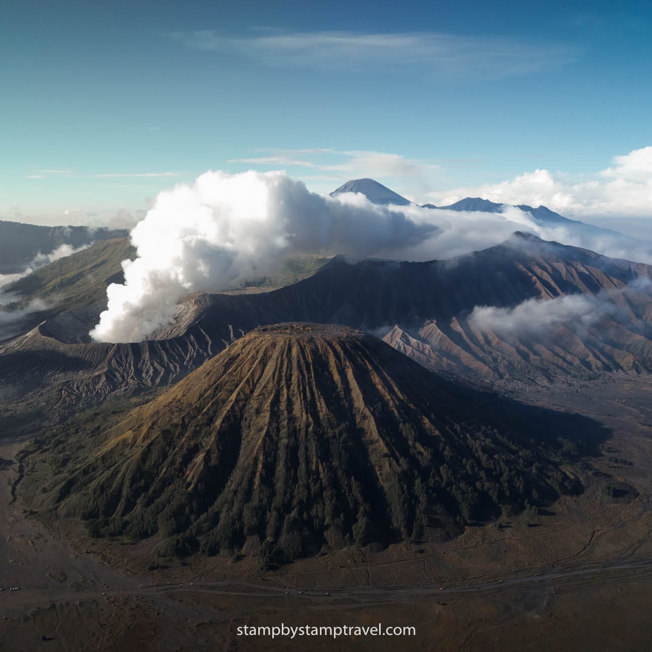 Vistas desde el mirador del Monte Bromo
