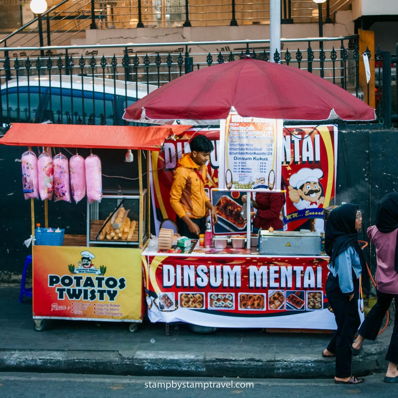 Puestos de Bukittinggi Ruta por Sumatra