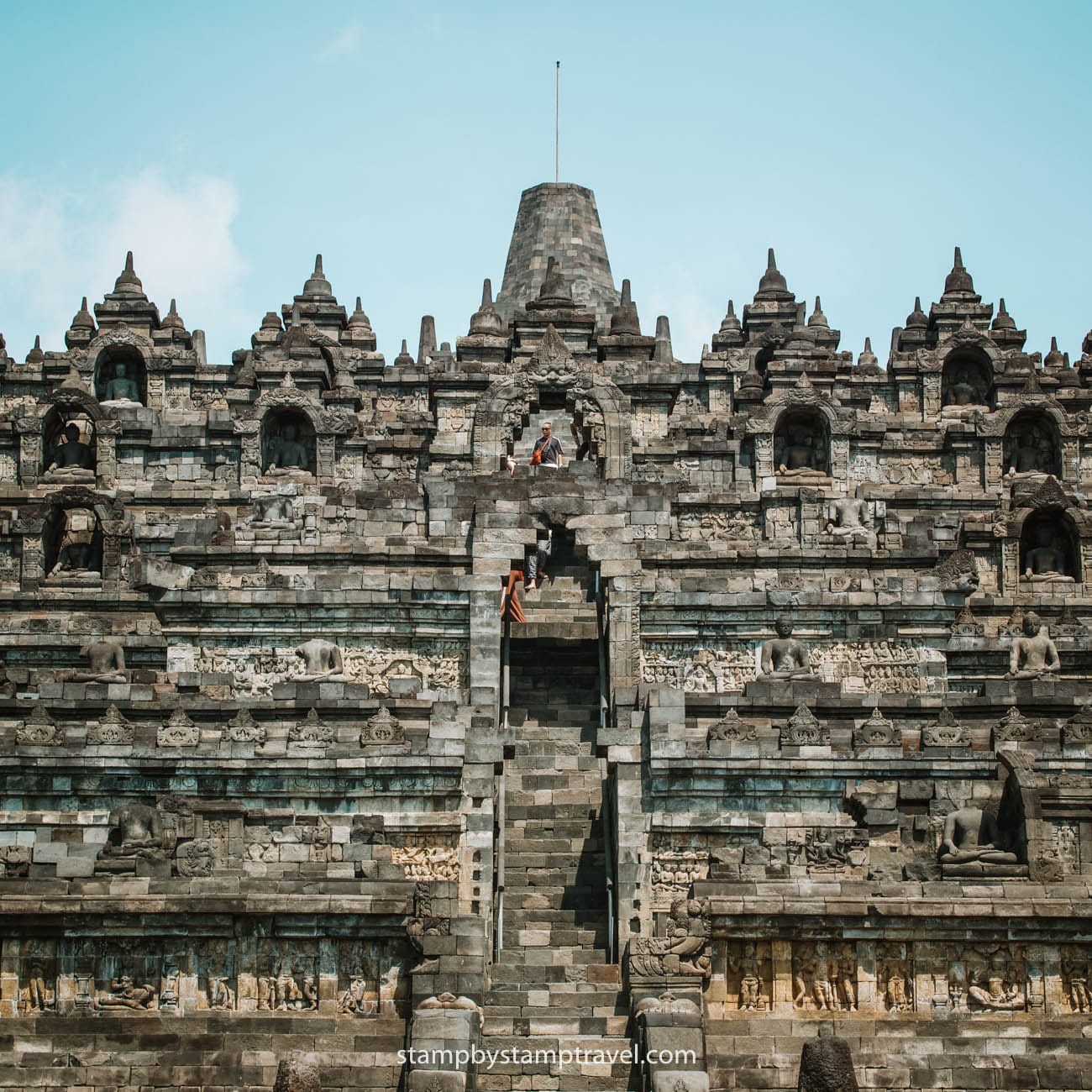 Templo Borobudur en Java