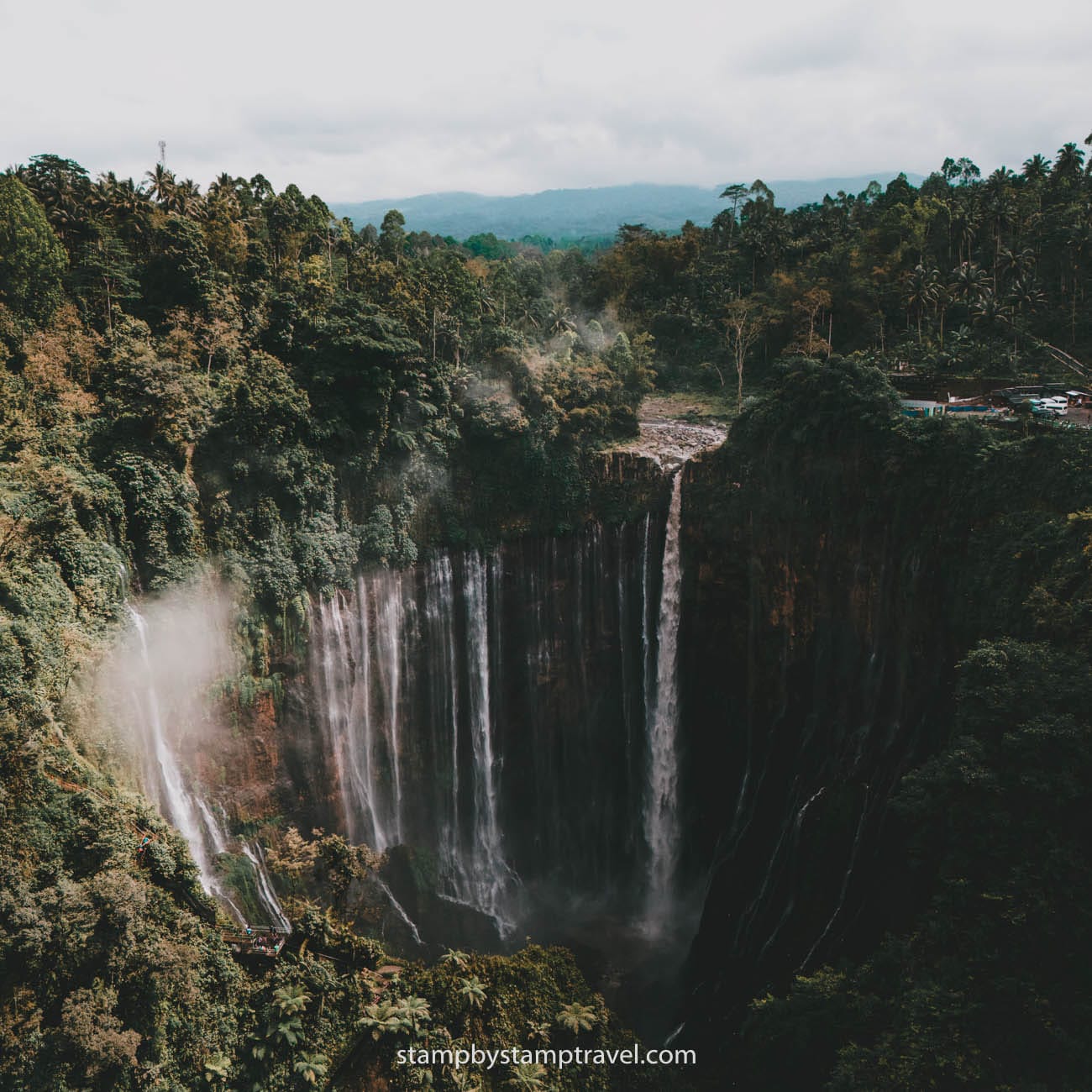 Tumpak Sewu en la ruta por Java Oriental