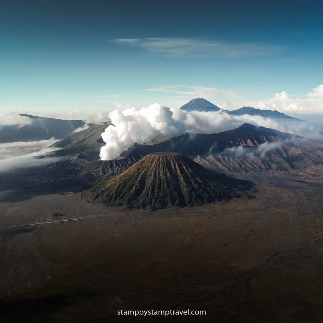Vistas del Monte Bromo en Indonesia