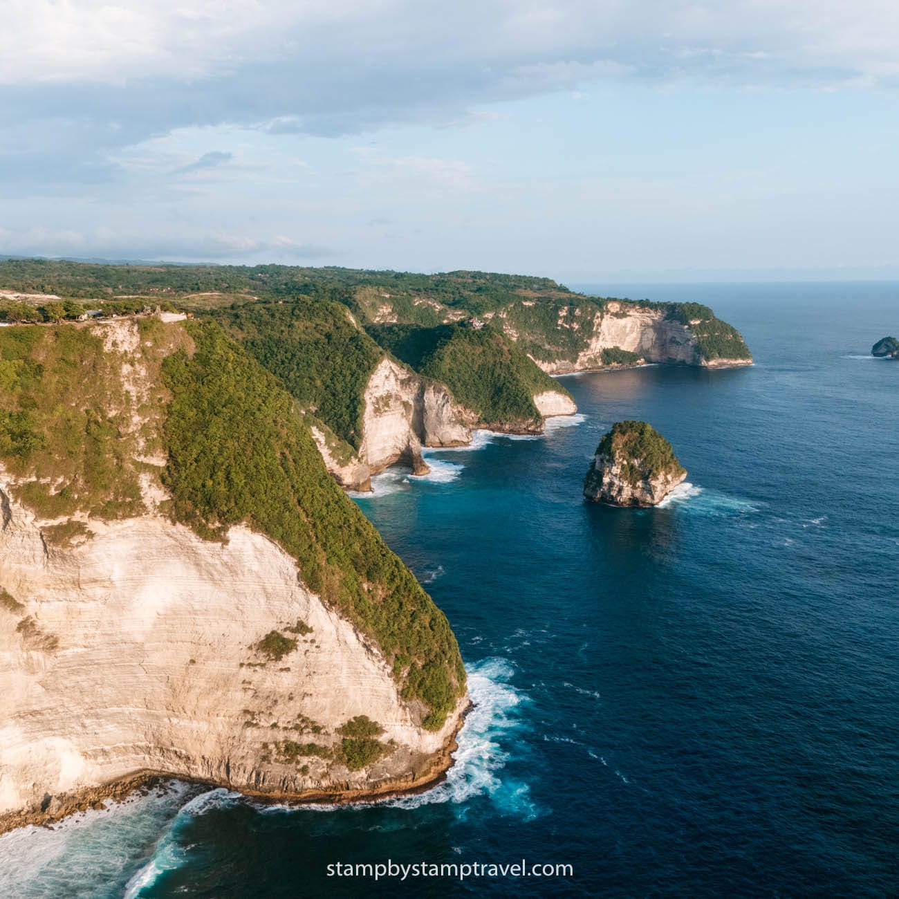 Acantilados Kelingking Beach en Nusa Penida