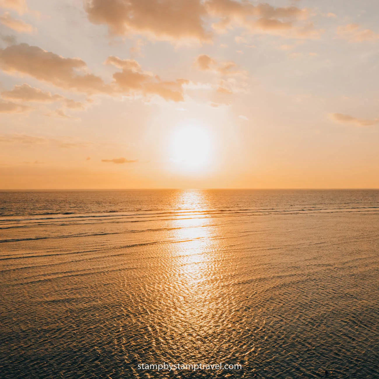 Atardecer costa oeste Gili Trawangan