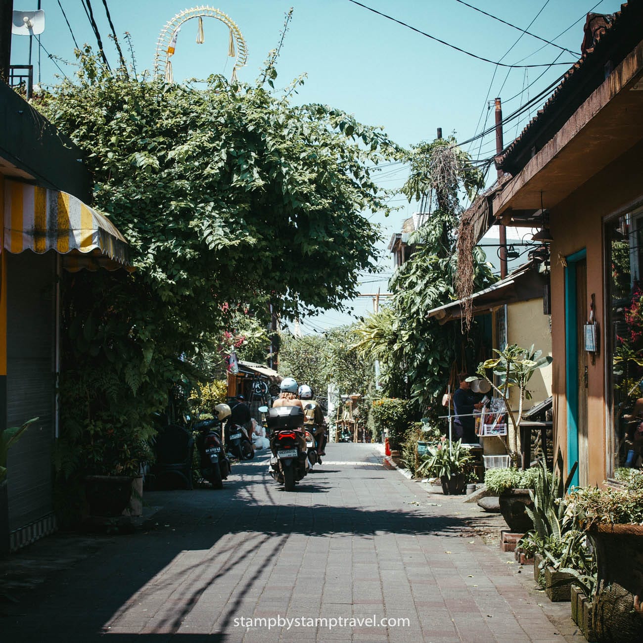 Recorrer las calles de Ubud