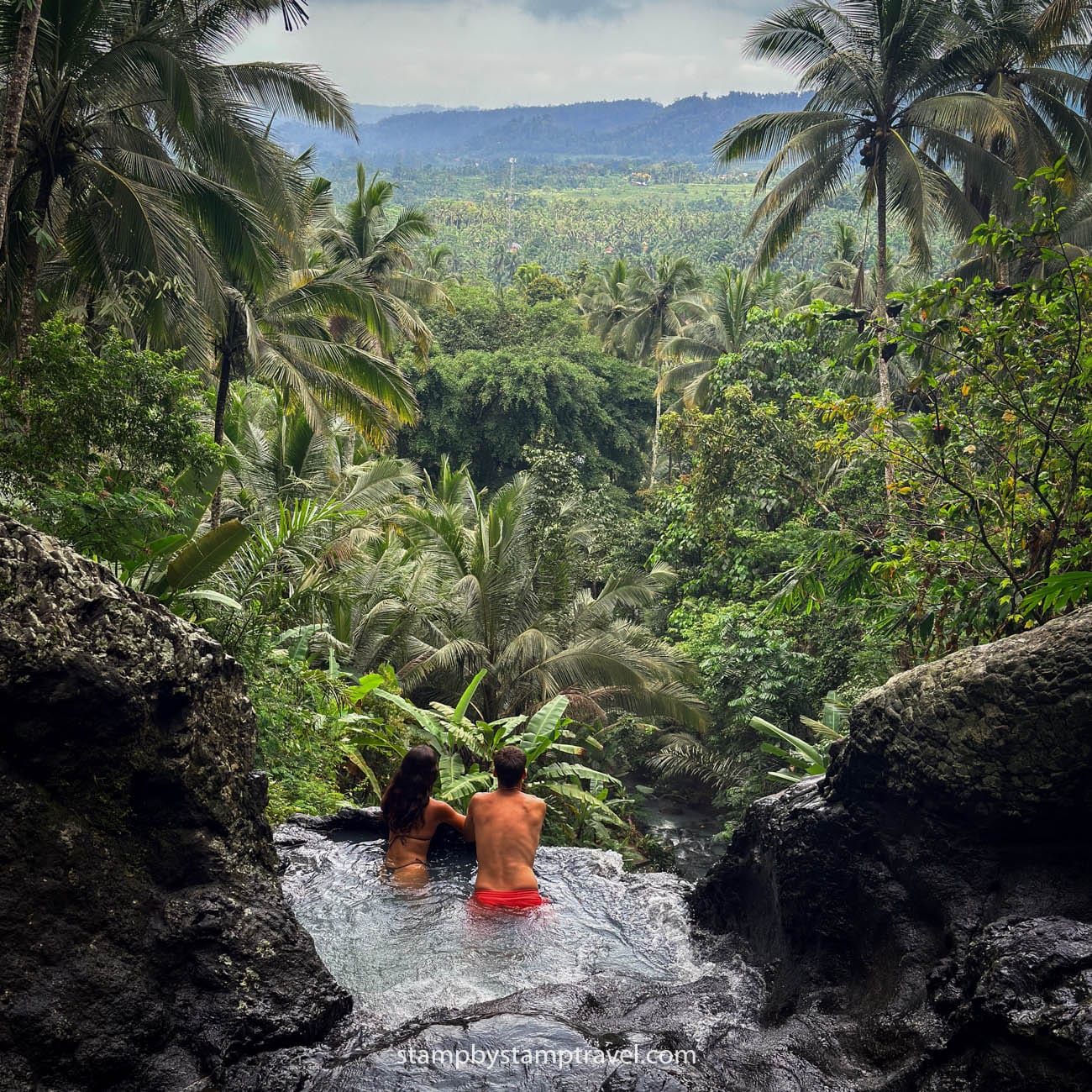 Gembleng Waterfall, mejor cascada Candidasa Bali