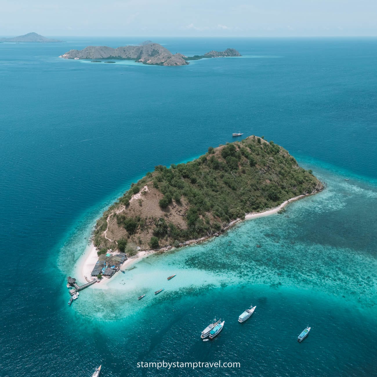 Isla en el Parque Nacional de Komodo