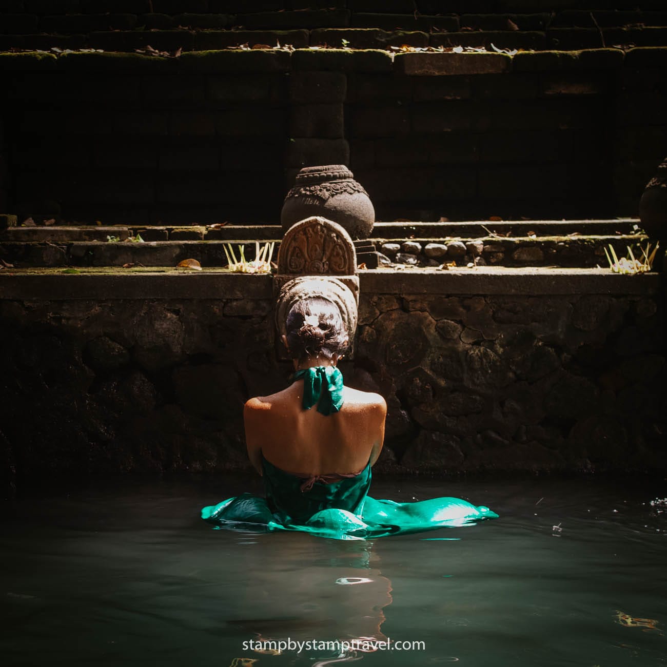 Ritual en chorros, Pura Tirta Empul