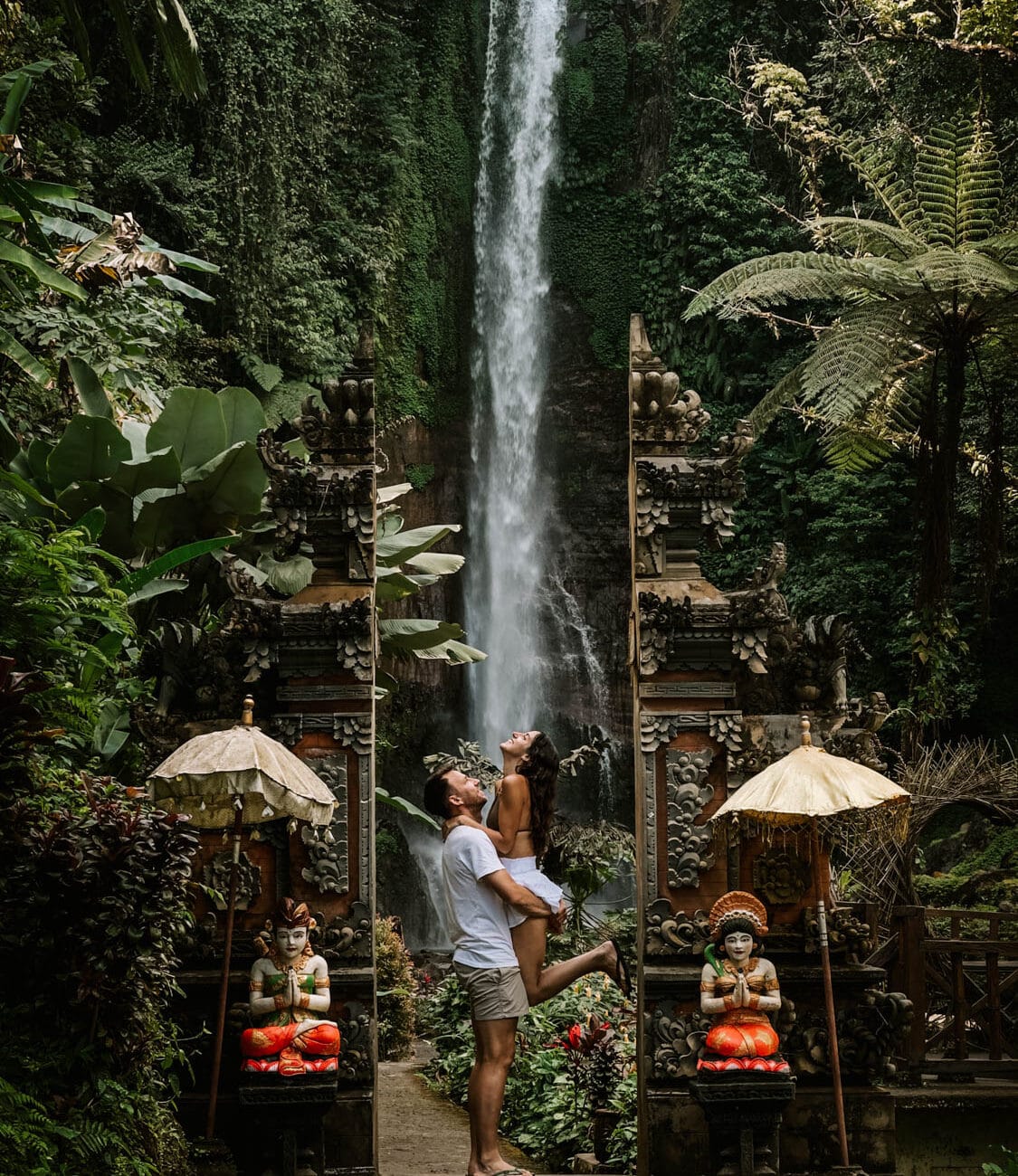 Git Git Waterfall en Munduk Bali