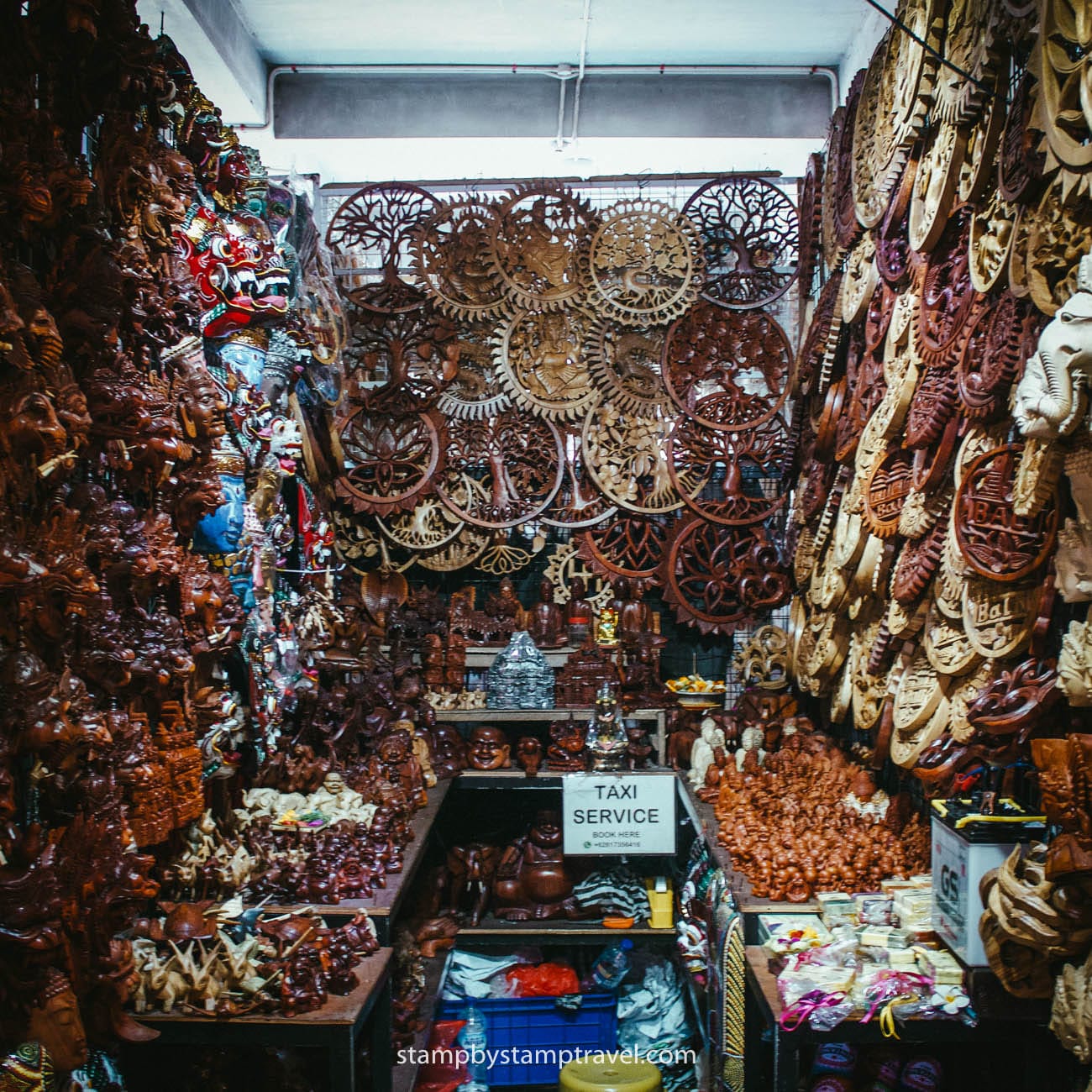 Mercado de Ubud en Bali